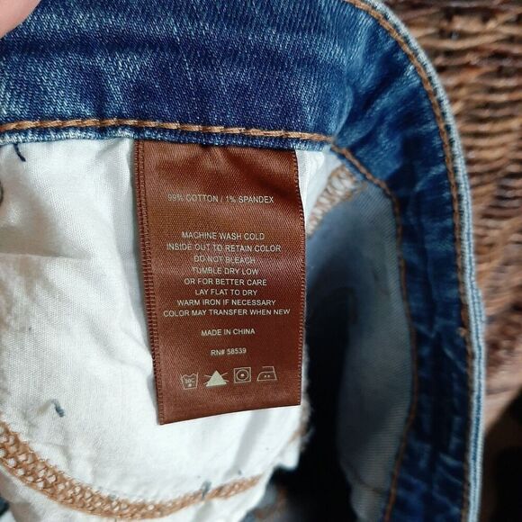 KUT From The Kloth Rosie Pencil Jean Skirt Women's 16 Blue Denim Staple Capsule - Picture 7 of 8